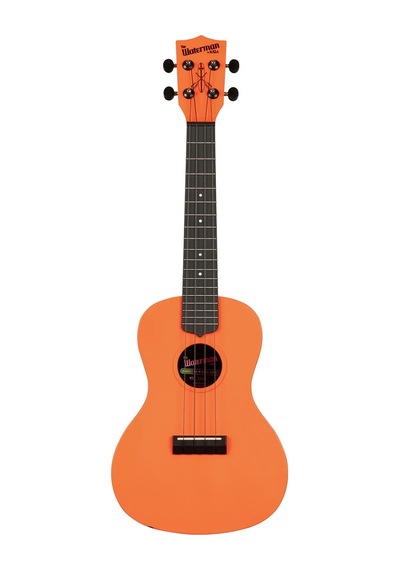 Kala Waterman Recycled Concert Ukulele Sunset Orange