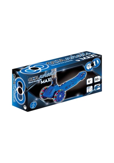 Furkan Toys Cool Wheels 6+ Yaş Maxi Twist Işıklı Katlanabilir Scooter