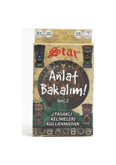 Anlat Bakalım Kart Kelime Oyunları Kart Oyunları Anlat Bakalım Seri 2