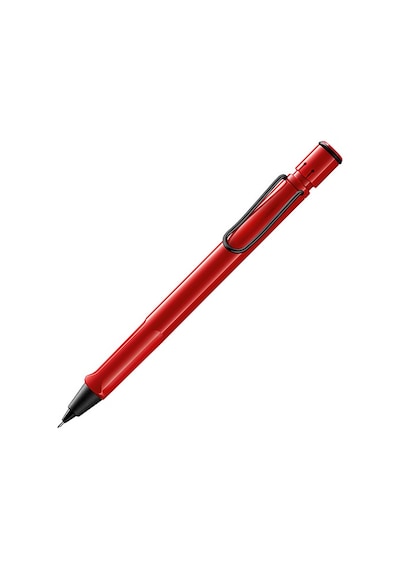 Lamy Safari Versatil Kalem Metal Siyah Klips 0.5 Kirmizi Kırmızı