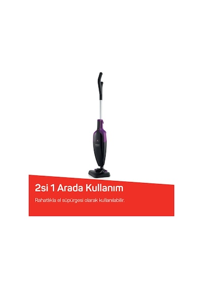 Arzum AR4075 Pronto Lux 2‘si 1 Arada 800 W 1.5 LT Toz Hazneli Dikey Elektrikli Süpürge