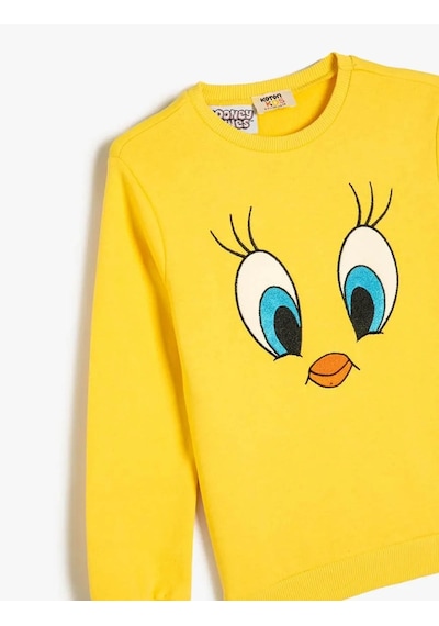 Koton Kız Çocuk Sweatshirt Sarı 5wkg10059ak 25ky59003253 Y59222 Sarı Koton Kız Çocuk Sweatshirt Sarı 5wkg10059ak 25ky59003253 Y59222 Sarı
