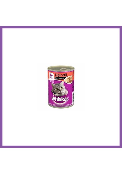 Whiskas Gravy Soslu Sığır Etli Yetişkin Kedi Konservesi 12 Adet 400 Gr Bzoshb