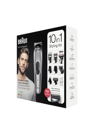 Braun 7 MGK7320 10'u 1 Arada Sakal ve Saç Kesme Makinesi