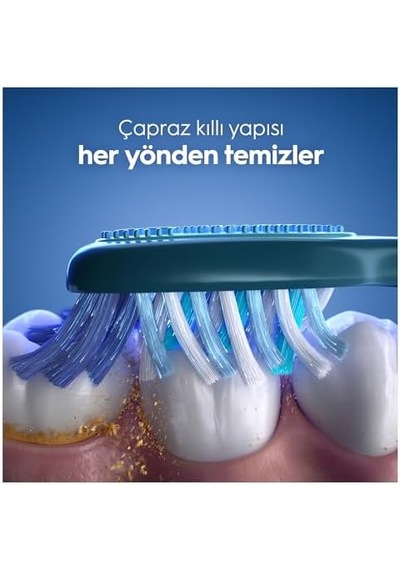 Pro-expert Advanced Derinlemesine Temizlik Diş Fırçası, Orta Sertlik Açık Ahşap