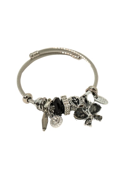 Biem Pandora Model Çelik Bileklik Siyah Gold/gümüş