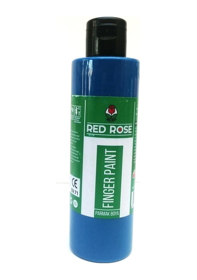 Hayal Sepeti Redrose Parmak Boya 10lu takım 10Renk Birden 250ml