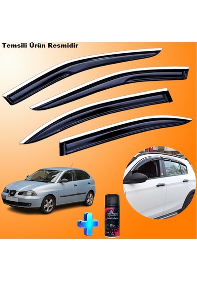 Seat İbiza Mügen Cam Rüzgarlığı Abs Nikelajlı Cam Rüzgarlığı 2002-2008 4 Lü + Ebrayn 150 Ml Koku