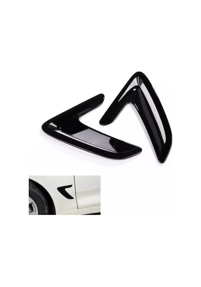 Dış Çıta Izgara Tampon Vent Çamurluk Venti Pianoblack Kısa Model