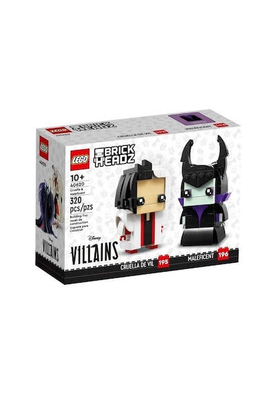 LEGO BrickHeadz 40620 Cruella and Maleficent 320 Parça