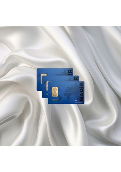 Leva Gold 5 Gr 24 Ayar Nadir Gram Altın 3 Adet