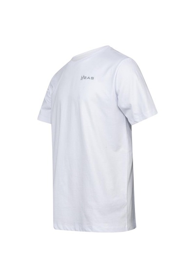 2as Admın Erkek Yuvarlak Yaka T-shirt Beyaz