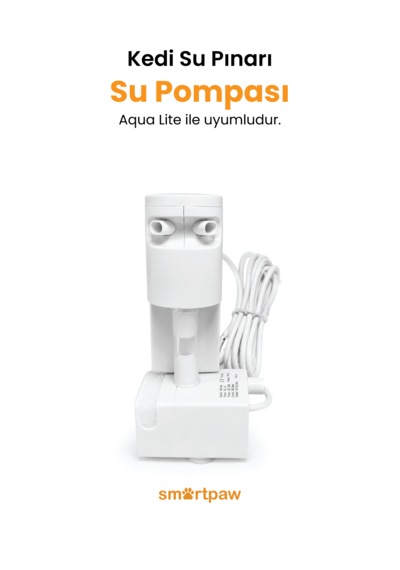 Smartpaw Aqua Lite Yedek Su Pompası -su Pınarı Çeşmesi Yedek Motoru