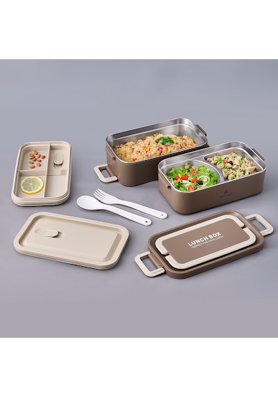 Aryıldız Bento Lunch Box Haki 2000 Ml. Haki