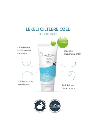Centa Beauty Lekeli Ciltler İçin Gündüz Kremi 50 ML