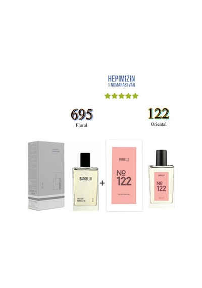 695 + 122 Erkek/kadın Parfüm Edp 50 Ml Floral/oriental - Mnms6951 Baharat