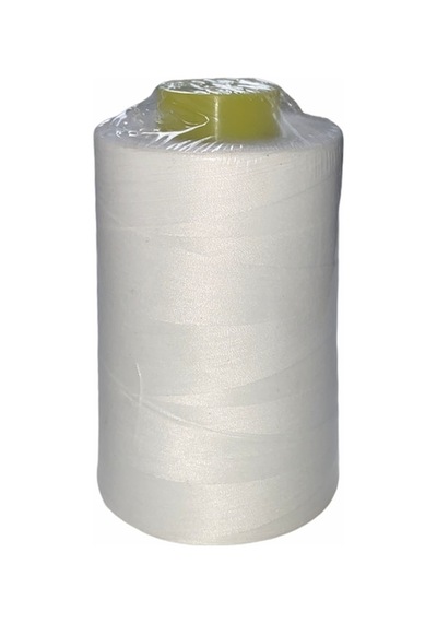 Beyaz Dikiş Ipliği 120 No 5000M Polyester