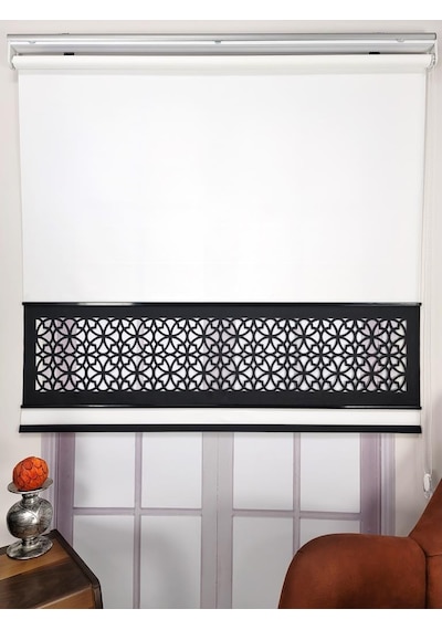 Yeni Nesil Çift Renk Lazer Stor Perde Mat Kalın Kumaşlı Renk Seçe (538650825)