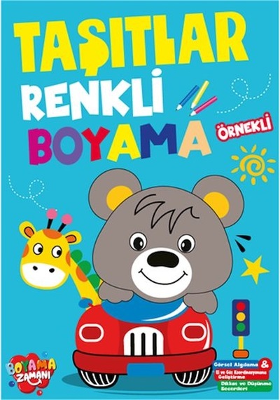 Renkli Boyama Taşıtlar