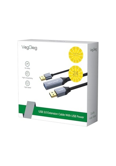 3.0 Uzatma Kablosu Sinyal Güçlendirici Extender Destekli Usb-a Uzatıcı Kablo 25 Metre Genel