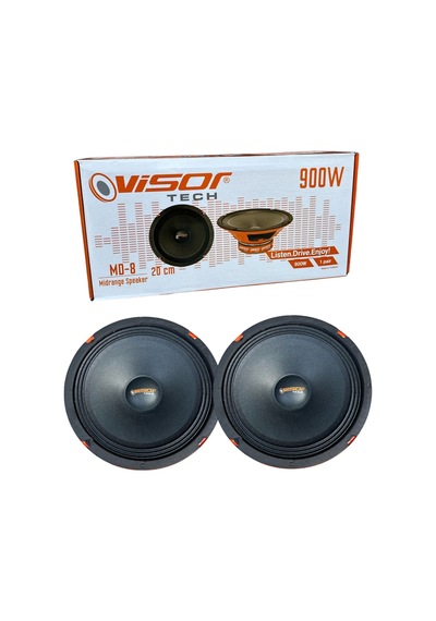 20 Cm 900w Visortech Md-8 100 Rms Midrange