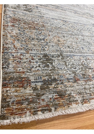 Aris Halı Retro Serisi 7104-multi Vintage Eskitme Desenli Salon Oturma Odası Halısı Çok Renkli