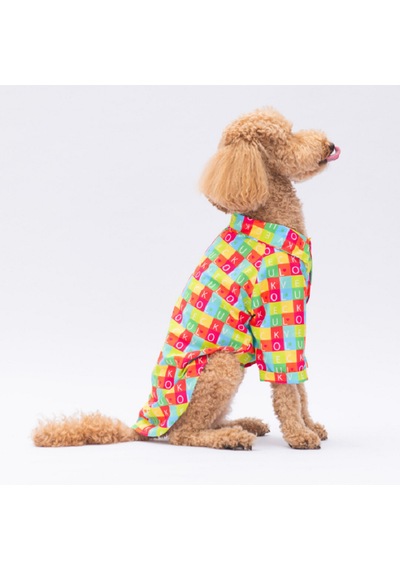 Harfler Büyük Irk Köpek Gömlek 4xl