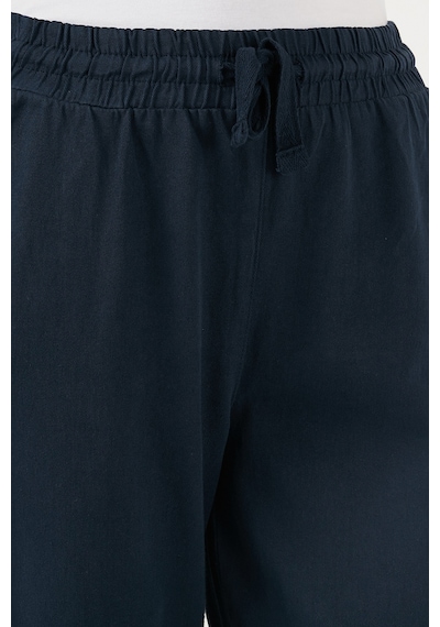 Lela Pamuklu Normal Bel Regular Fit Düz Paça Bayan Pantolon 668Yp42282S4 Lacivert