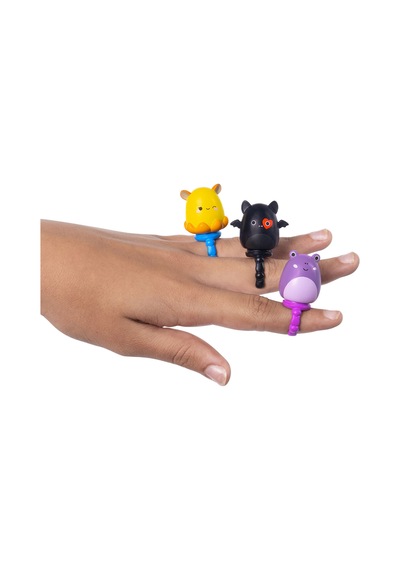 Squishmallows Squish-a-longs 2 Figür + Yüzük Sürpriz Paket Seri 2 Al0048-s2