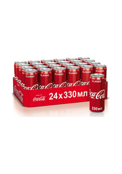 Coca Cola 330 Ml. 24 Adet