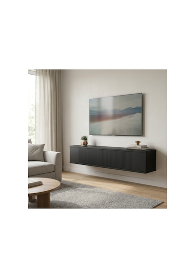 Tda1204b Corsa Duvara Montaj Tv Stand, Tv Rafı Beyaz 120cm