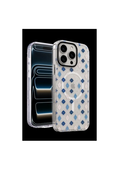 Onegif İphone 16 Pro Max Desina Magsafe Kapak - Desen 4