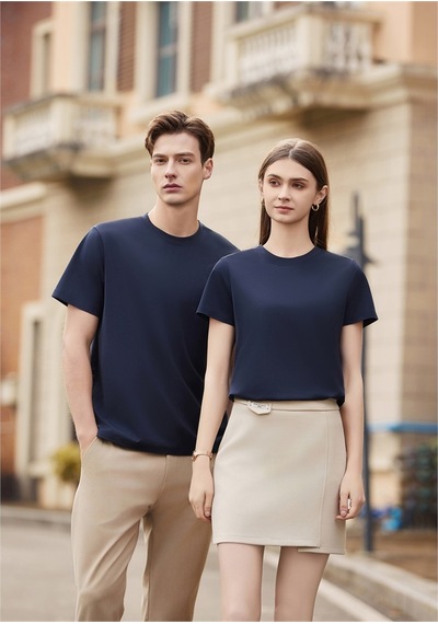 New Performance Premium Basic T-shirt 67.1% Naylon 22.0% Pamuk 10.9% Spandex Lacivert