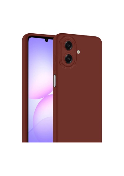 Samsung Galaxy Uyumlu   A07 4g First Silikon - Bordo
