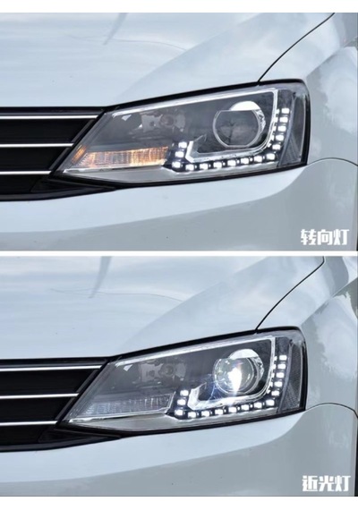 Autogp Vw Jetta Ön Far Lambası Ledli Highline Model 2011 / 2018