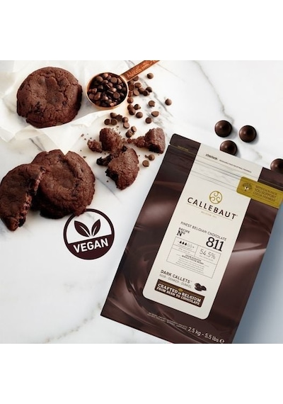 Callebaut 811 Bitter Drop Çikolata 2,5 Kg
