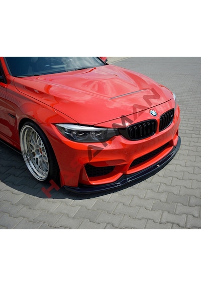 HasAkman Bmw F30 3 Serisi Vorstainer M3 Ön Lip Piona Black 2012 - 2018
