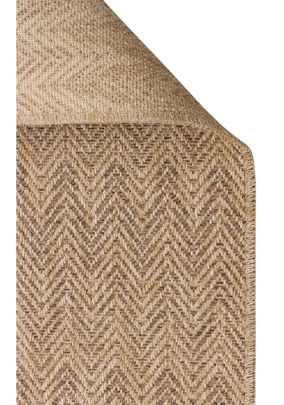 Eko Halı Ventura Vnt 02 Natural Mocha Xw Sisal Görünümlü İç Ve Dış Mekan Uyumlu Hav Vermeyen Modern