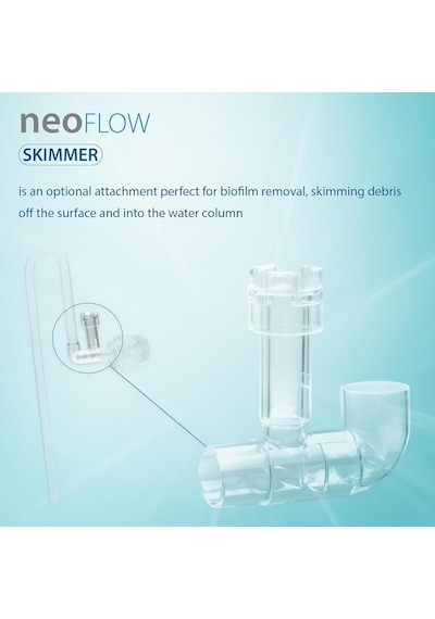Neo Skimmer - Neo Flow Lily Pipes İçin/uyan Tatlı Su Bitkili Akvaryum Yüzey Skimmer, Akvaryum İ