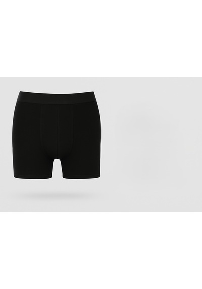 Belpa Ersa İç Giyim Erkek Penye Full Likralı Boxer 6'lı Siyah