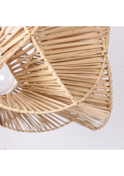 Oklid Doğal Rattan 30x60 Cm Aydınlatma Bej