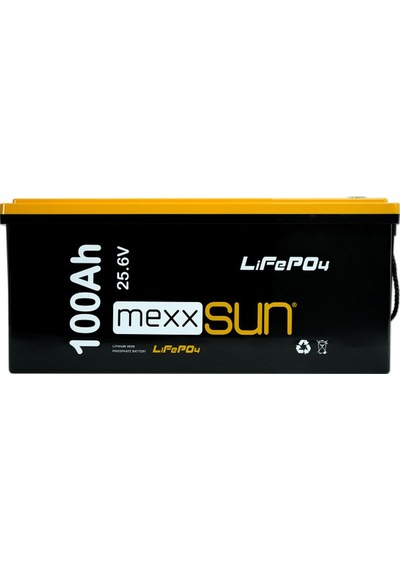 Mexxsun Lityum Akü 25,6v 100ah 100a Lifepo4 2560wh
