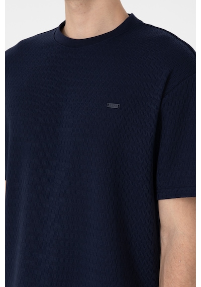 U.S. Polo Assn. Erkek Comfort Fit Bisiklet Yaka Lacivert Tişört 50308814-VR033