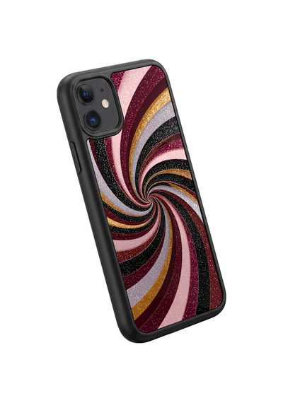 İphone 11 Uyumlu Hipnotikgirdap Desenli Kamera Korumalı Darbelere Dayanıklı Kılıf 960-hipnotikgirdap-iphone11