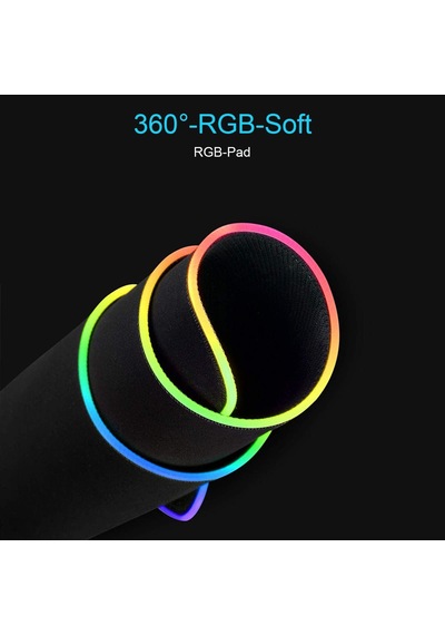 Owege Oyun Fare Altlığı Xxl 800 X 300 Mm Rgb Fare Altlığı, Büyük,