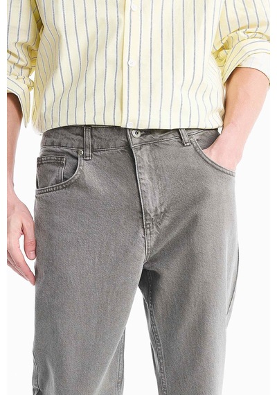 Defacto Straight Fıt Normal Bel Boru Paça Jean Pantolon I6142ax26aukh500 Haki-kh500