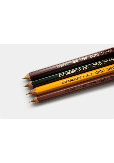 Ohto Wooden Versatil Kalem 0.5mm Sarı Aps-280e