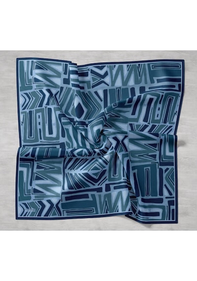 Silk Home Twill İpek Eşarp 11505-09 Mavi