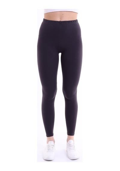 Self Clothing Kadın Antrasit Penye Kumaş Tayt Yüksek Bel Slf1290Antrasit