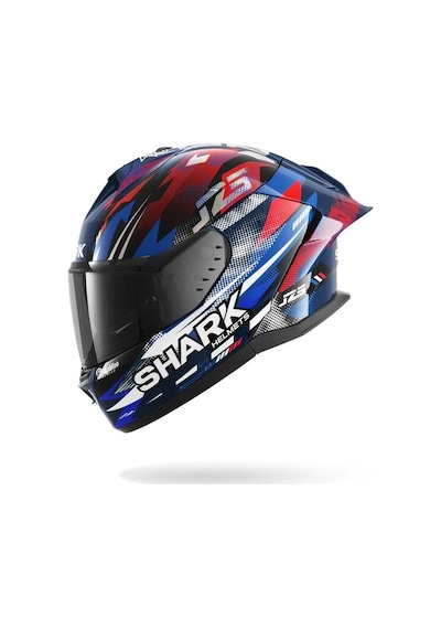 Shark Skwal Cup Replica Zarco Gp Mavi-kırmızı-beyaz Kapalı Kask Pınlock Hediyelidir